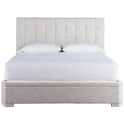 Uptown Box-Tufted Upholstered Queen Bed