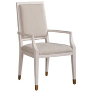 Love Joy Bliss Grey Upholstered Dining Arm Chair