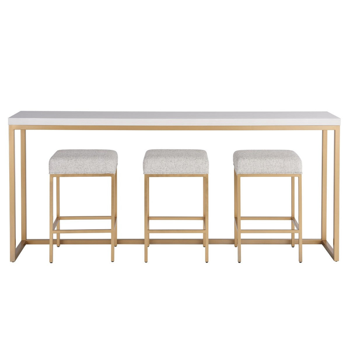 Love Joy Bliss Console Counter Table with 3 Stools