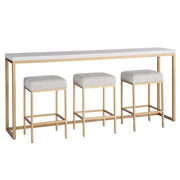 Love Joy Bliss Console Counter Table with 3 Stools