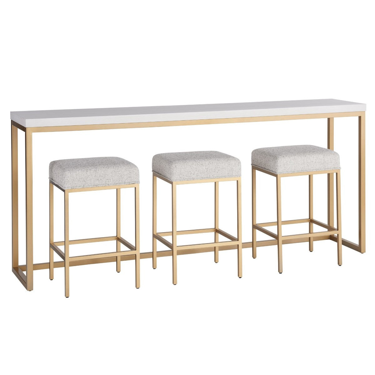 Love Joy Bliss Console Counter Table with 3 Stools