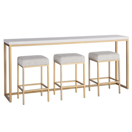 Love Joy Bliss Console Counter Table with 3 Stools