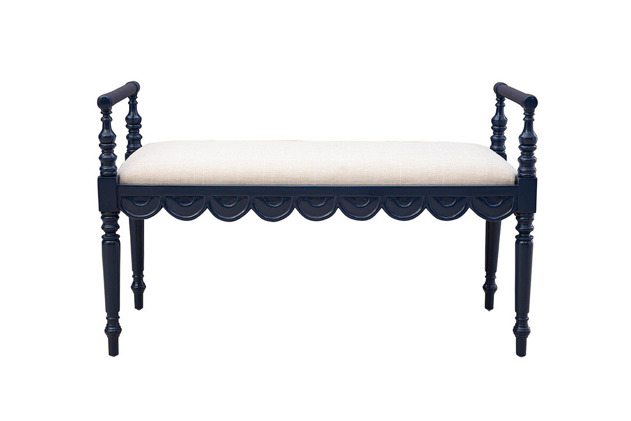 Blue Juliet Bench - 44.75'