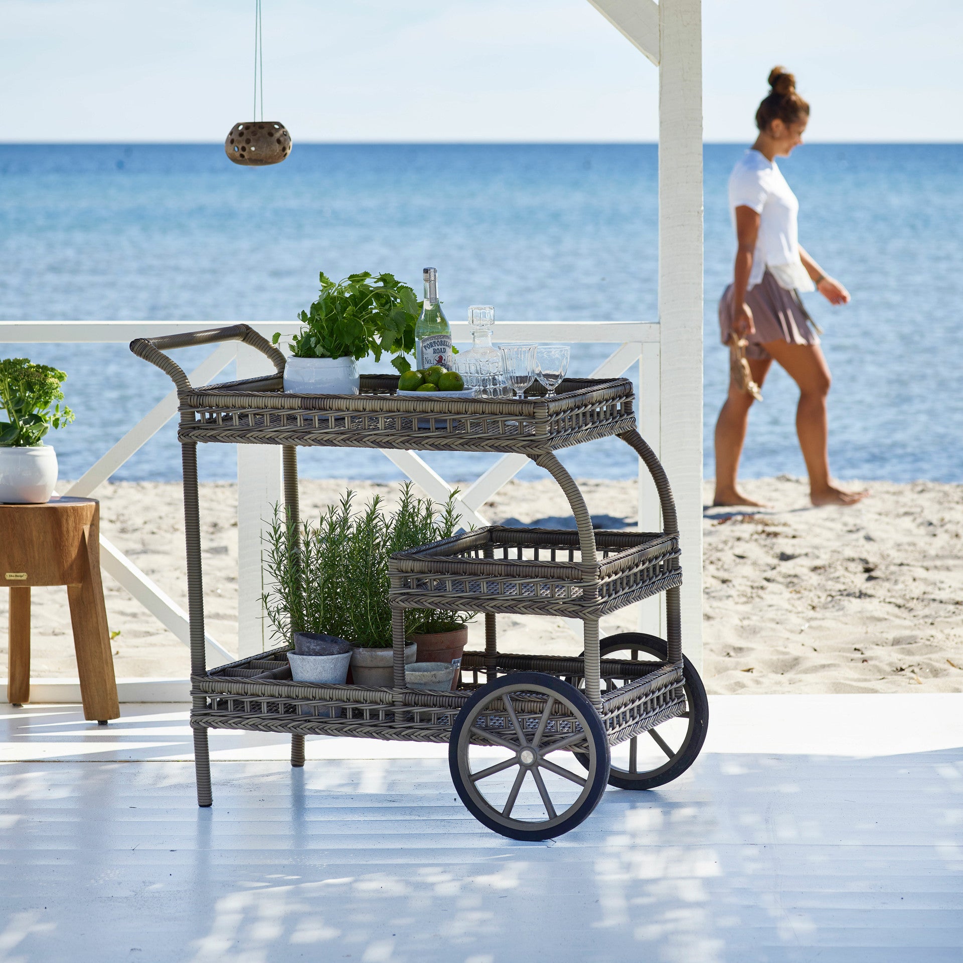 James Bar Cart by Sika Design - view 2