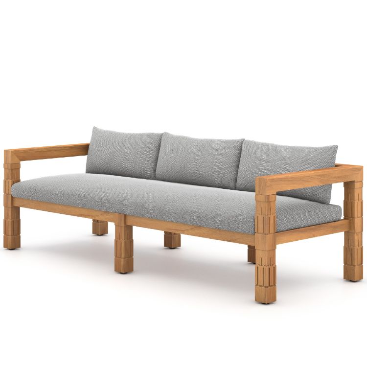 Alta Natural Teak Outdoor Sofa-89"