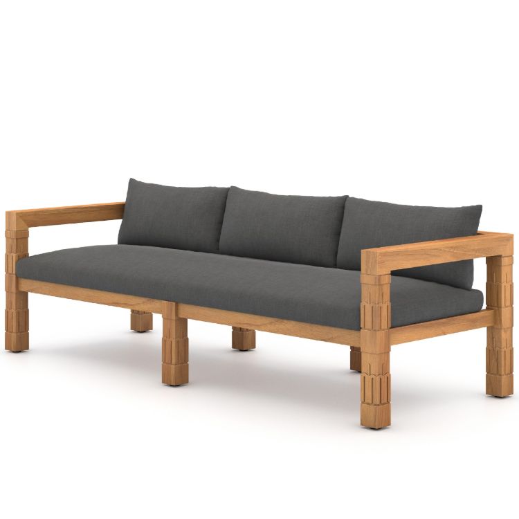 Alta Natural Teak Outdoor Sofa-89"