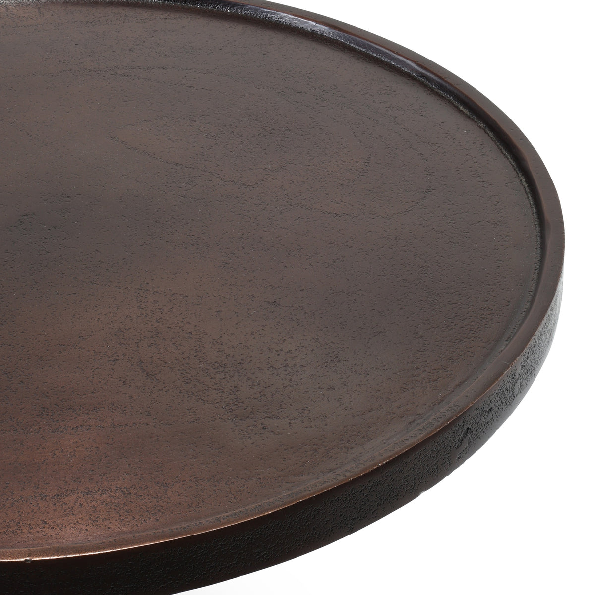 Leo End Table Antique Copper, 22.5" by Urbia - detail 5
