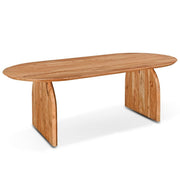 Catania Dining Table Natural Acacia 79"