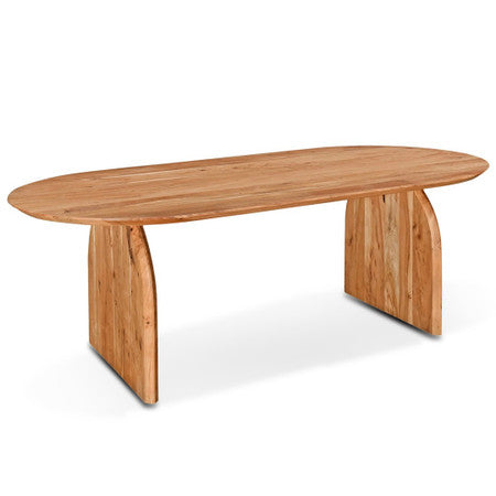 Catania Dining Table Natural Acacia 79"