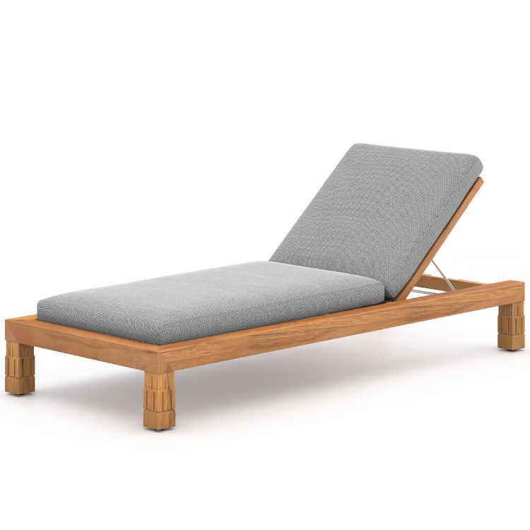 Alta Natural Teak Outdoor Chaise