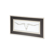 Western Skull Mount III by Harper a Framed Art Print Matted under Glass by Mercana at ZIN Home