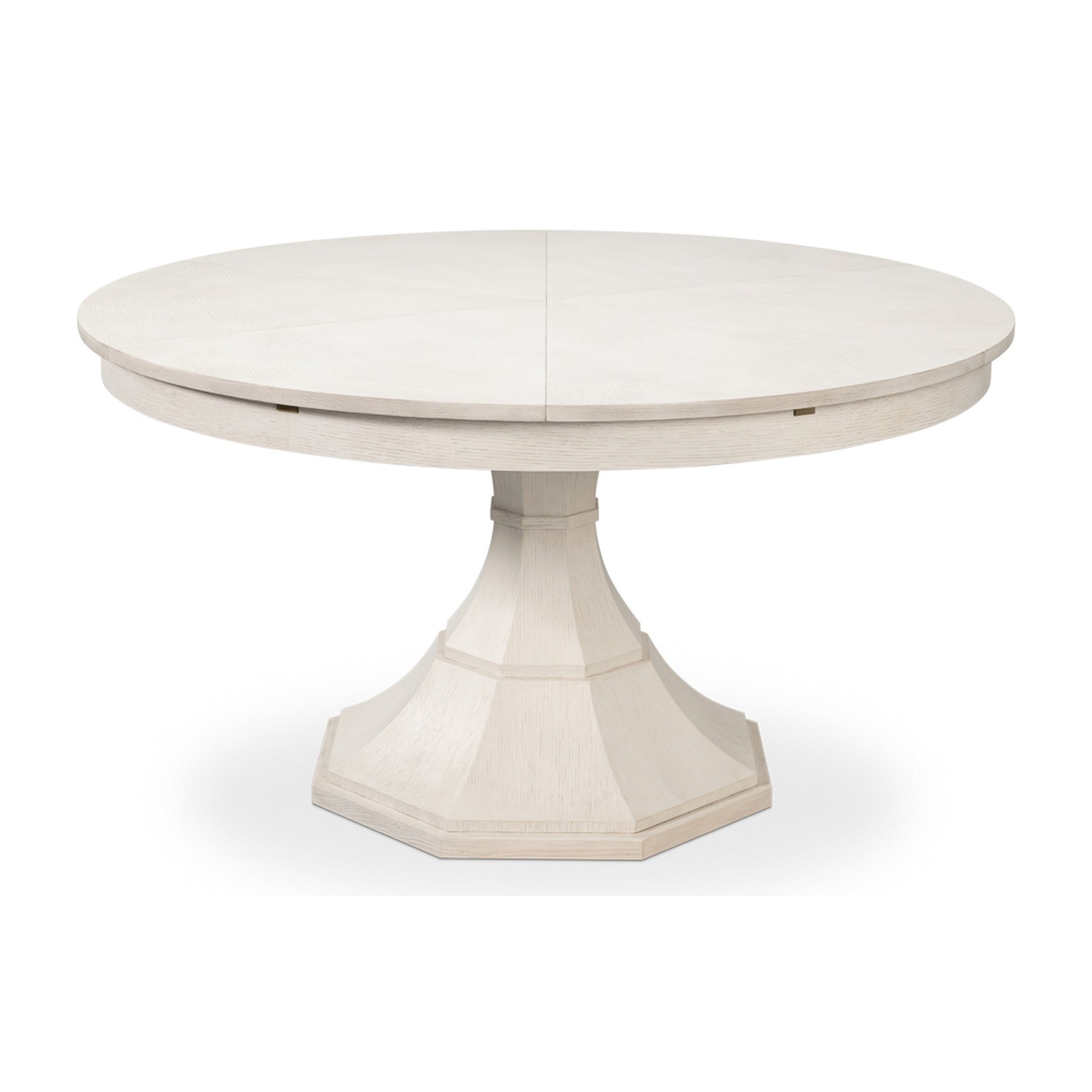Giselle Jupe Table,Med, Working White by Sarreid Ltd