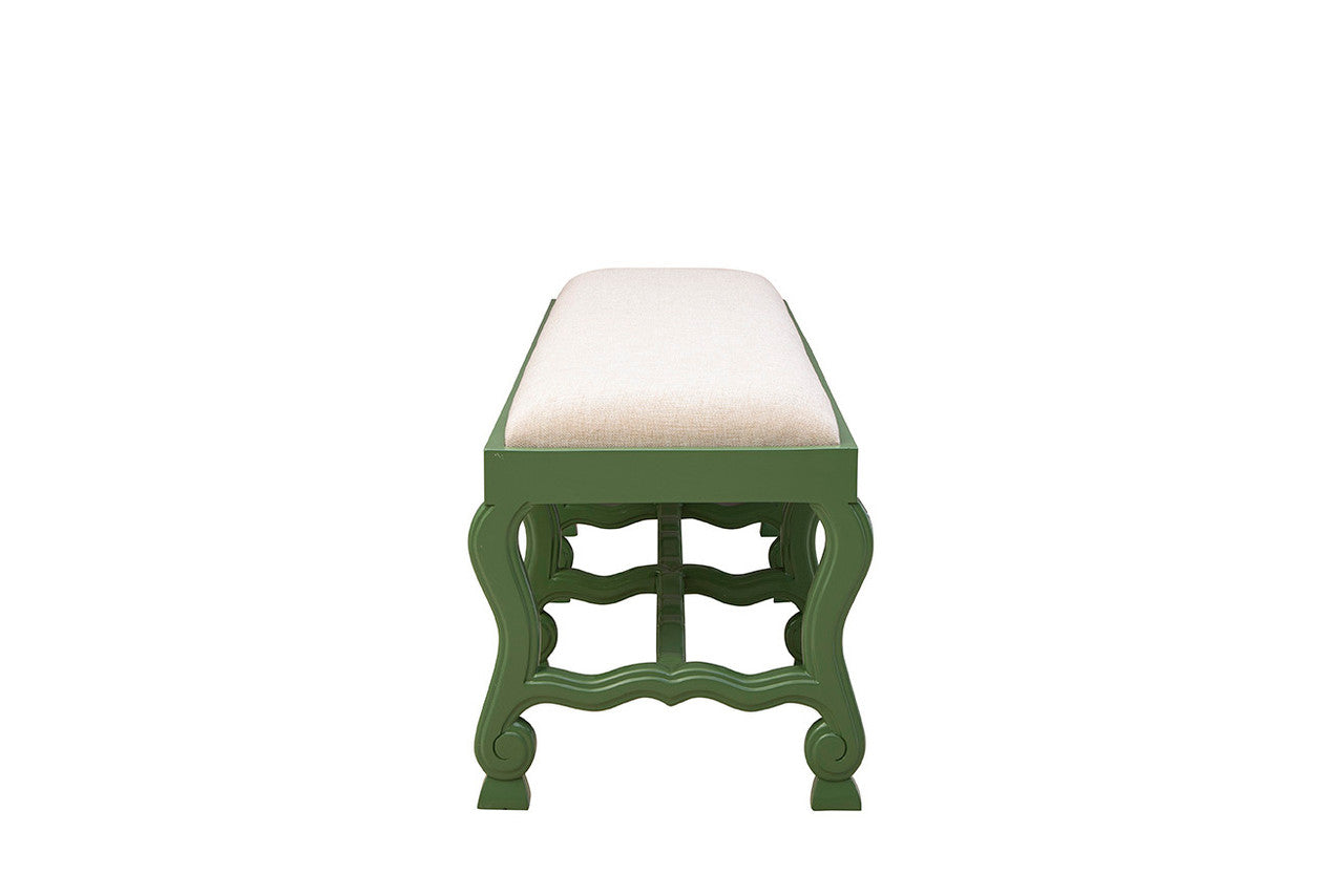 Green Romeo Bench - 59'