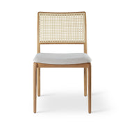 Charlotte Dining Chair Damasco, Harvest Natural, Natural Cane by Urbia - product view