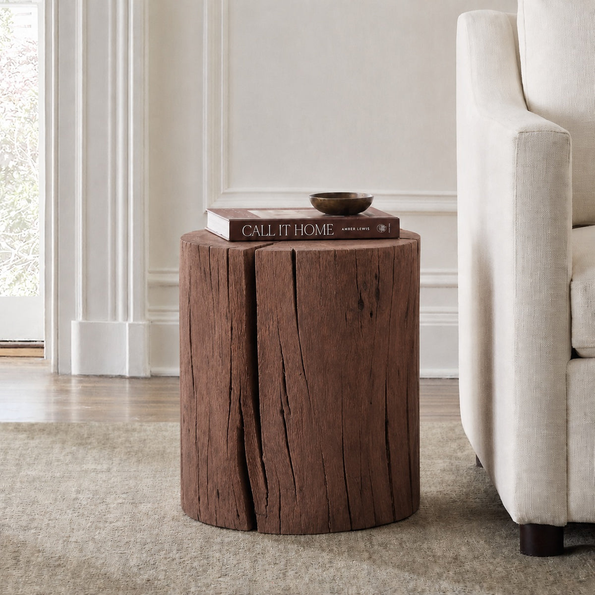 Brooks Solid Wood Stump Americano by Urbia - detail 6