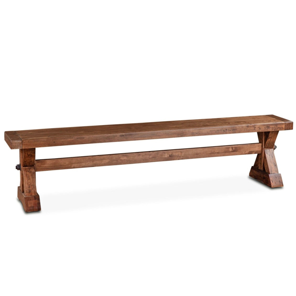 Aspen Trestle Bench  in Earth