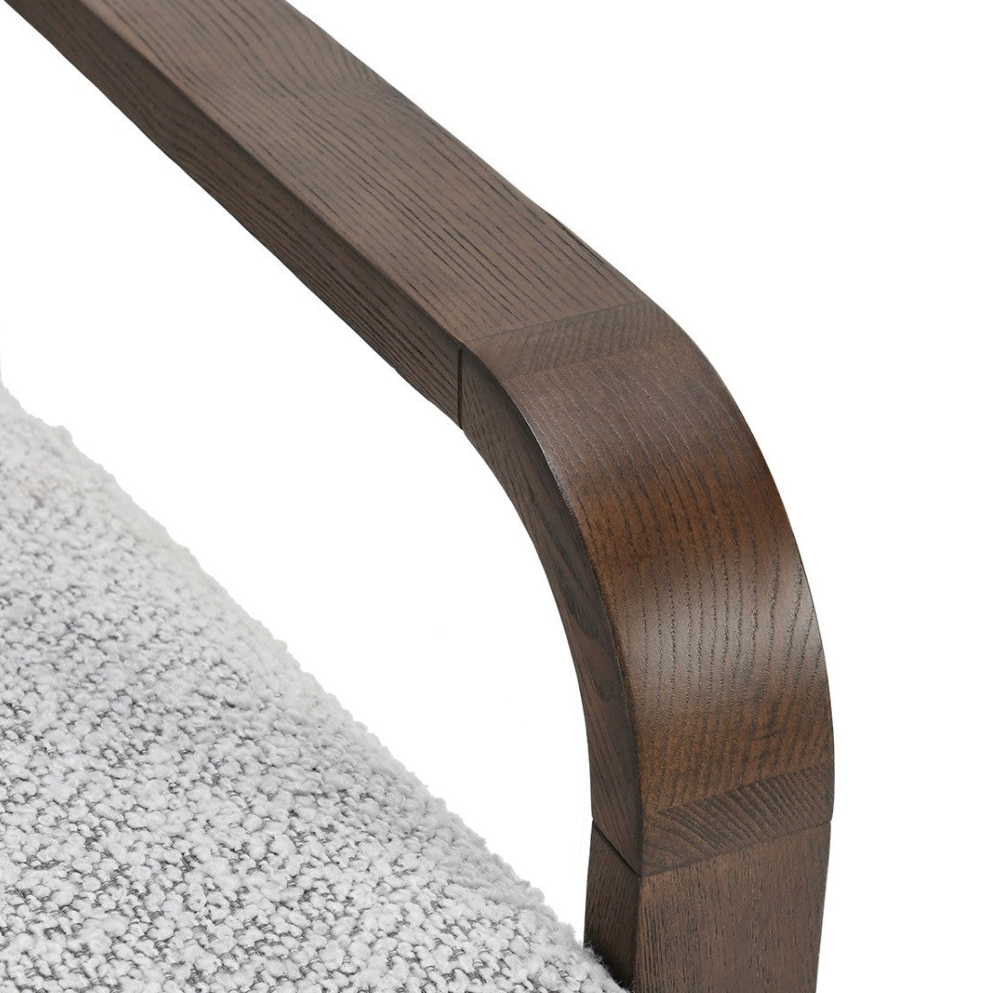 Lexington Boucle Accent Chair in Mercury Gray