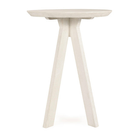 Ramsey Mango Wood Bar Table 32" - White Wash