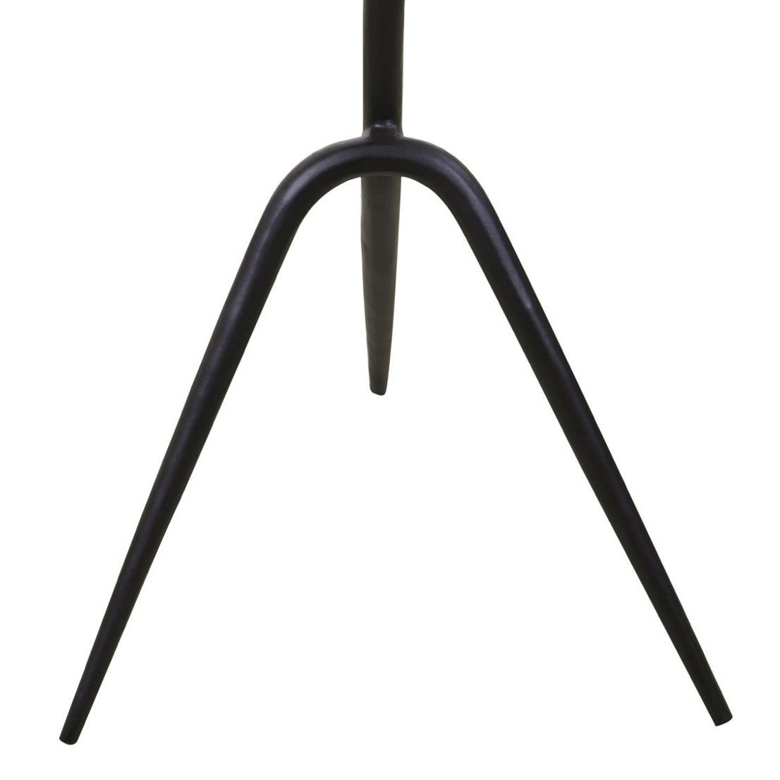 Sperre 18" Round Accent Table with Alaska White Marble