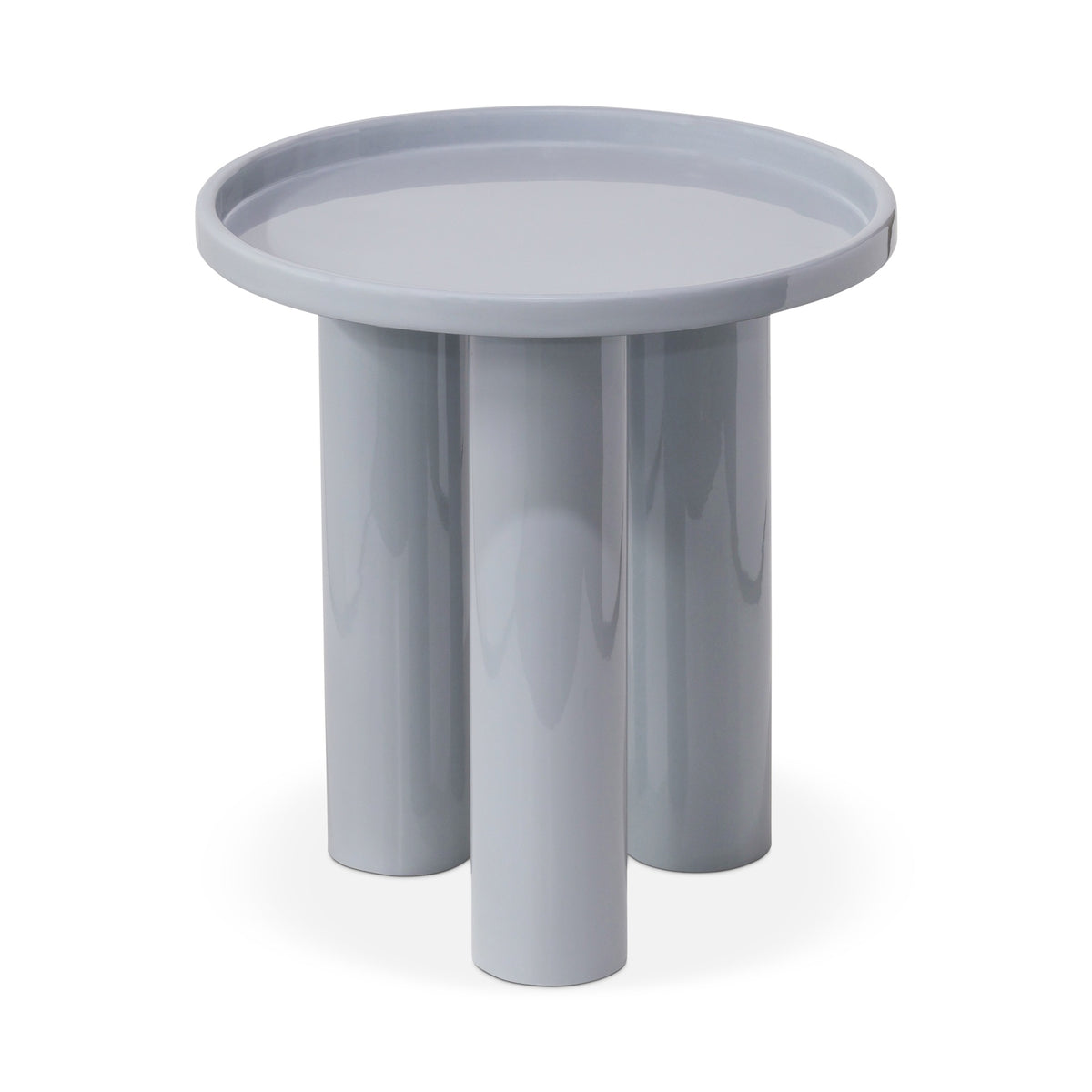 Sofia Enamel End Table Pearl Blue by Urbia - detail 2