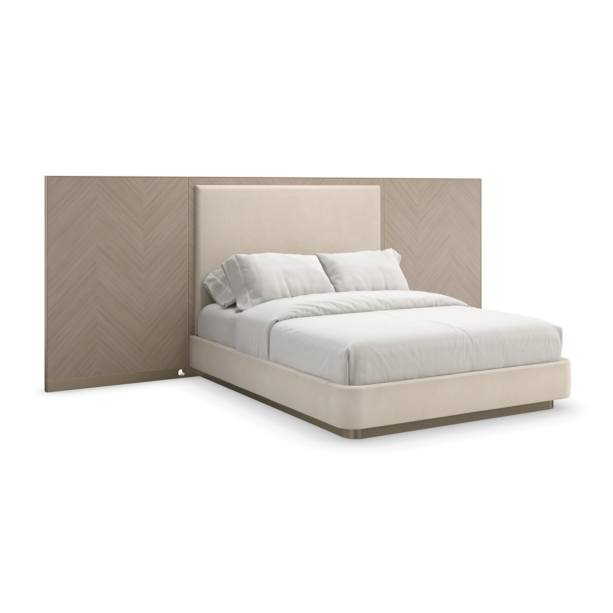 Anthology Bed Ivory Crackle by Caracole - view 4