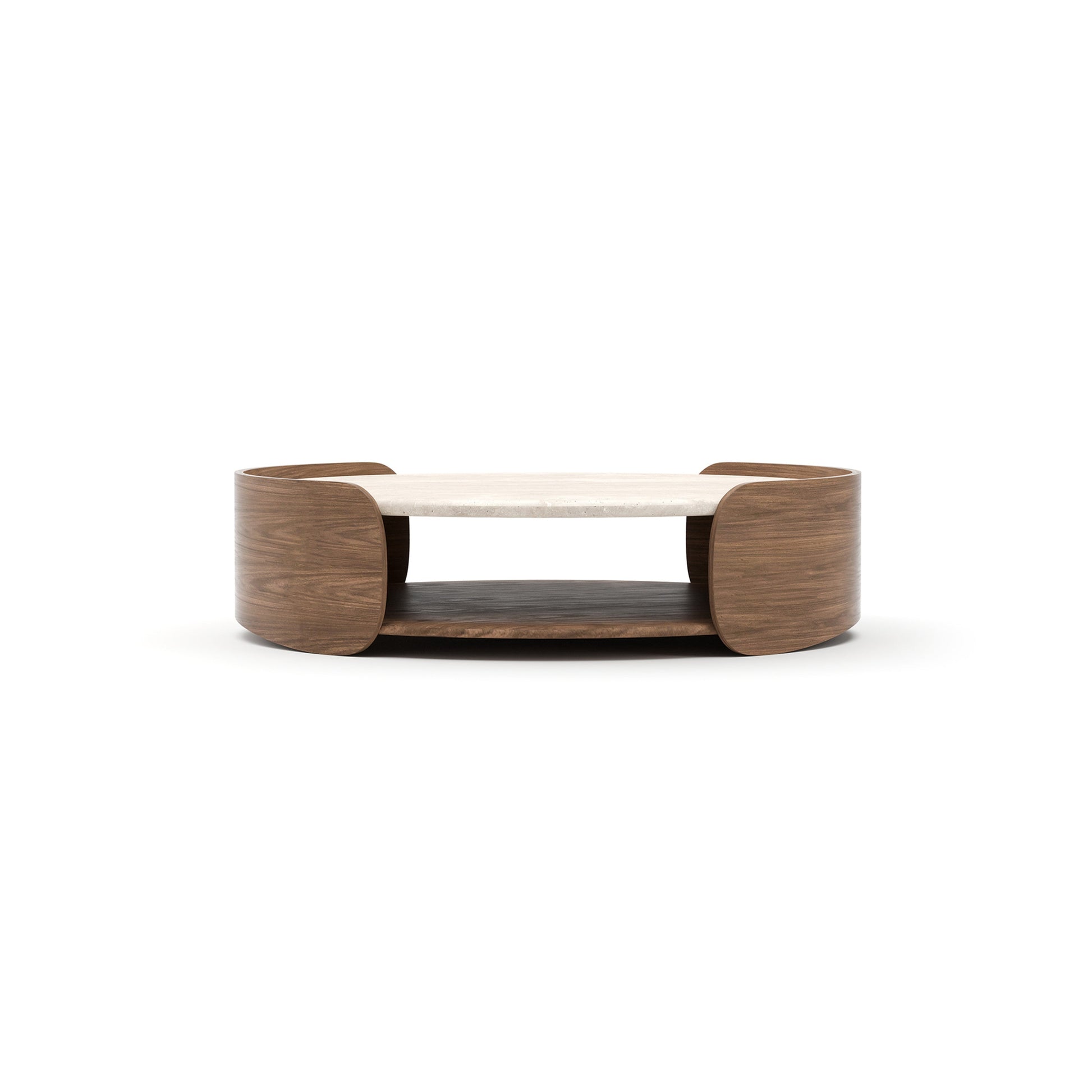 Fleur Open Cocktail Table 46" by Caracole