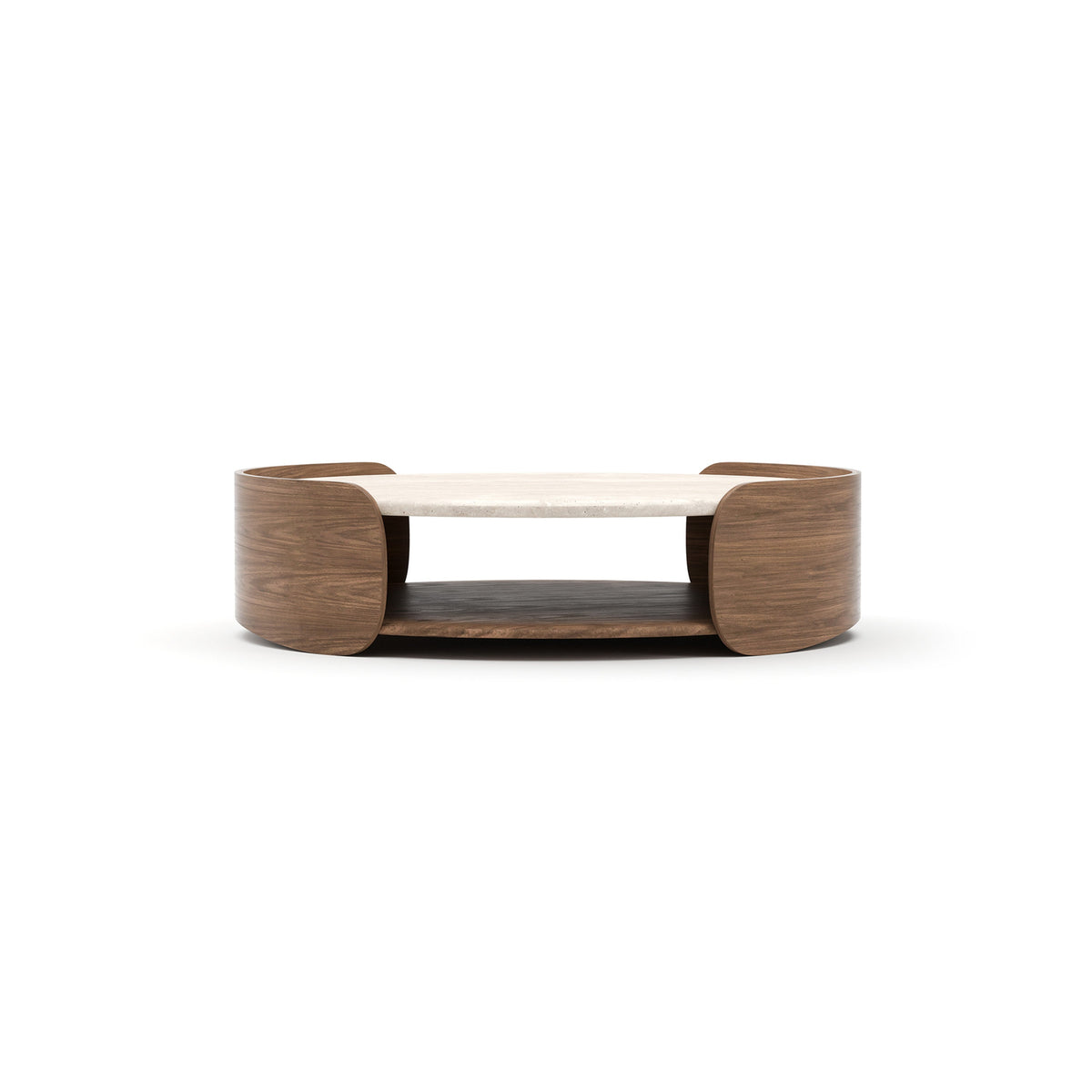 Fleur Open Cocktail Table 46" by Caracole