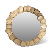 Elements - Suri - Mirror - 43"Dia. - Antique Brass