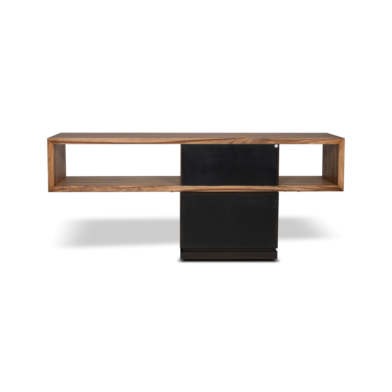 IE Series - Mensa - Console - Smoked Eucalyptus Top - Redgum Base