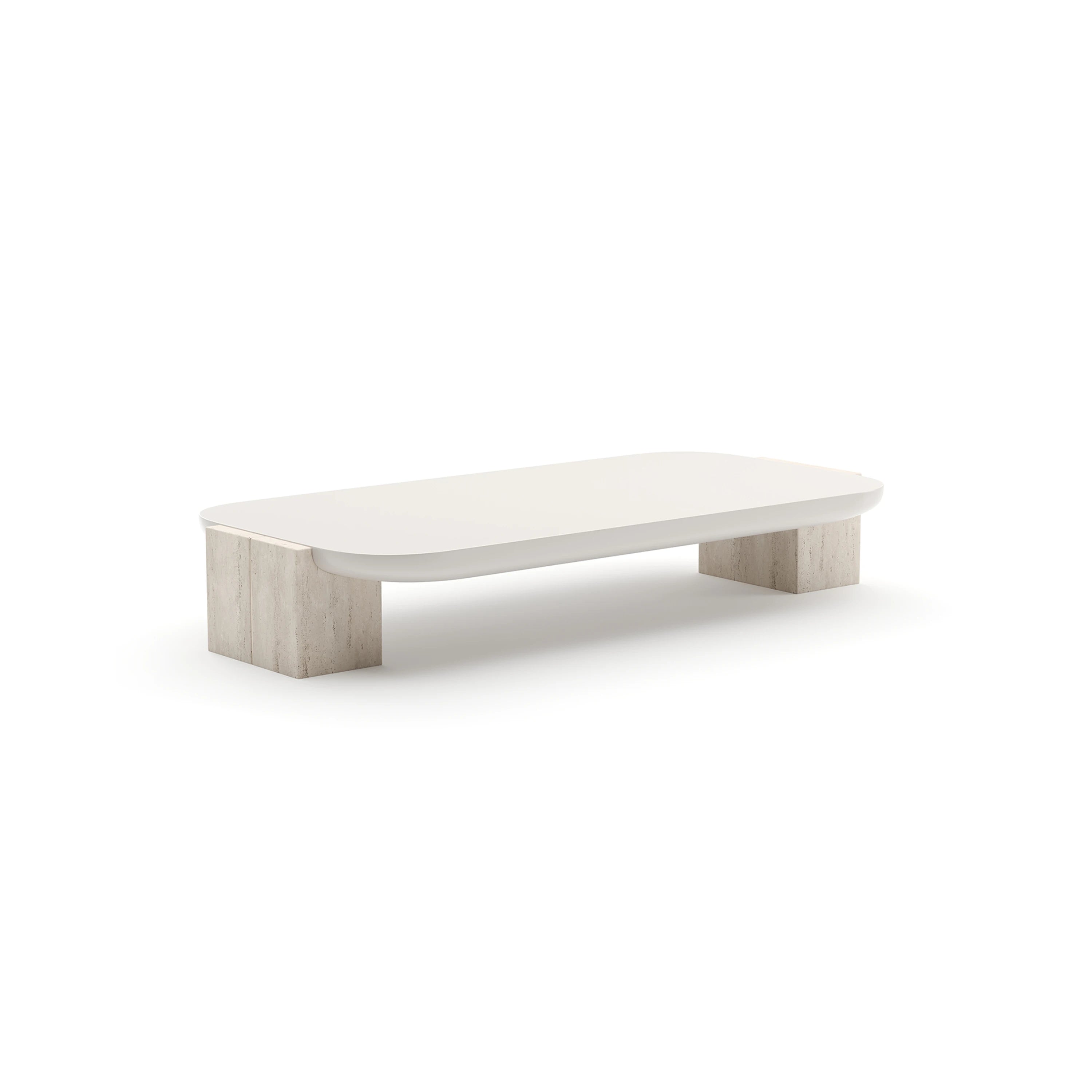 Overlap Rectangle Cocktail Table 70" by Caracole - view 11
