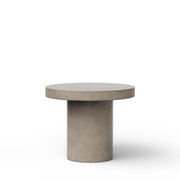 Circa Dark Grey Concrete Dining Table 38" by Urbia - product view