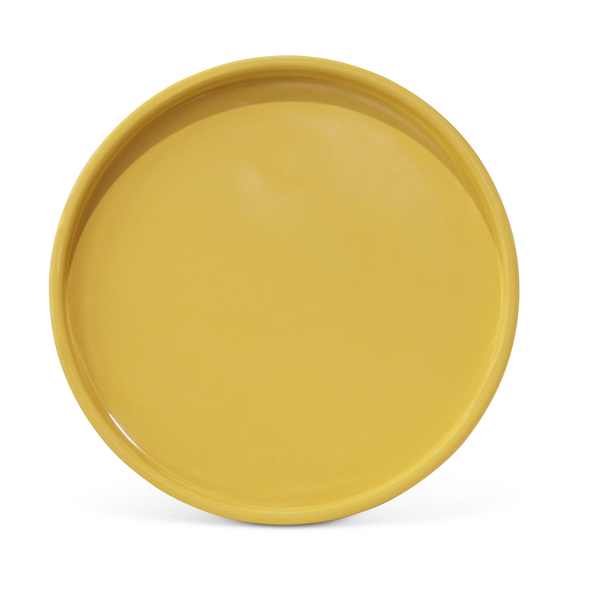 Sofia Enamel End Table Yellow Ochre by Urbia - detail 3