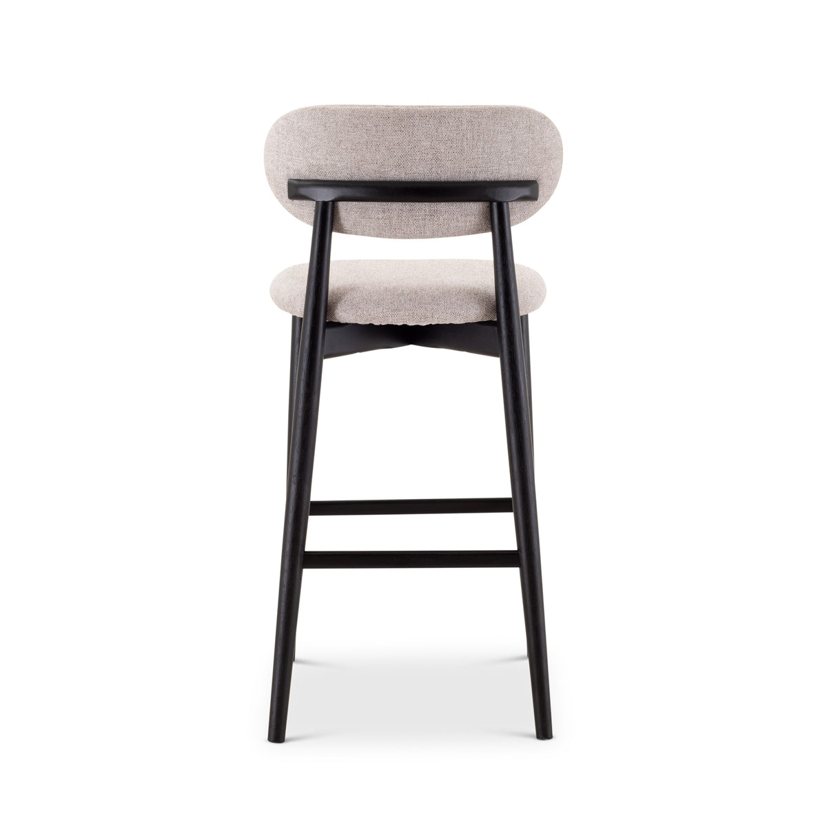 Lucia Bar Stool - Harvest Jute Seat - Ebano Frame by Urbia - detail 5