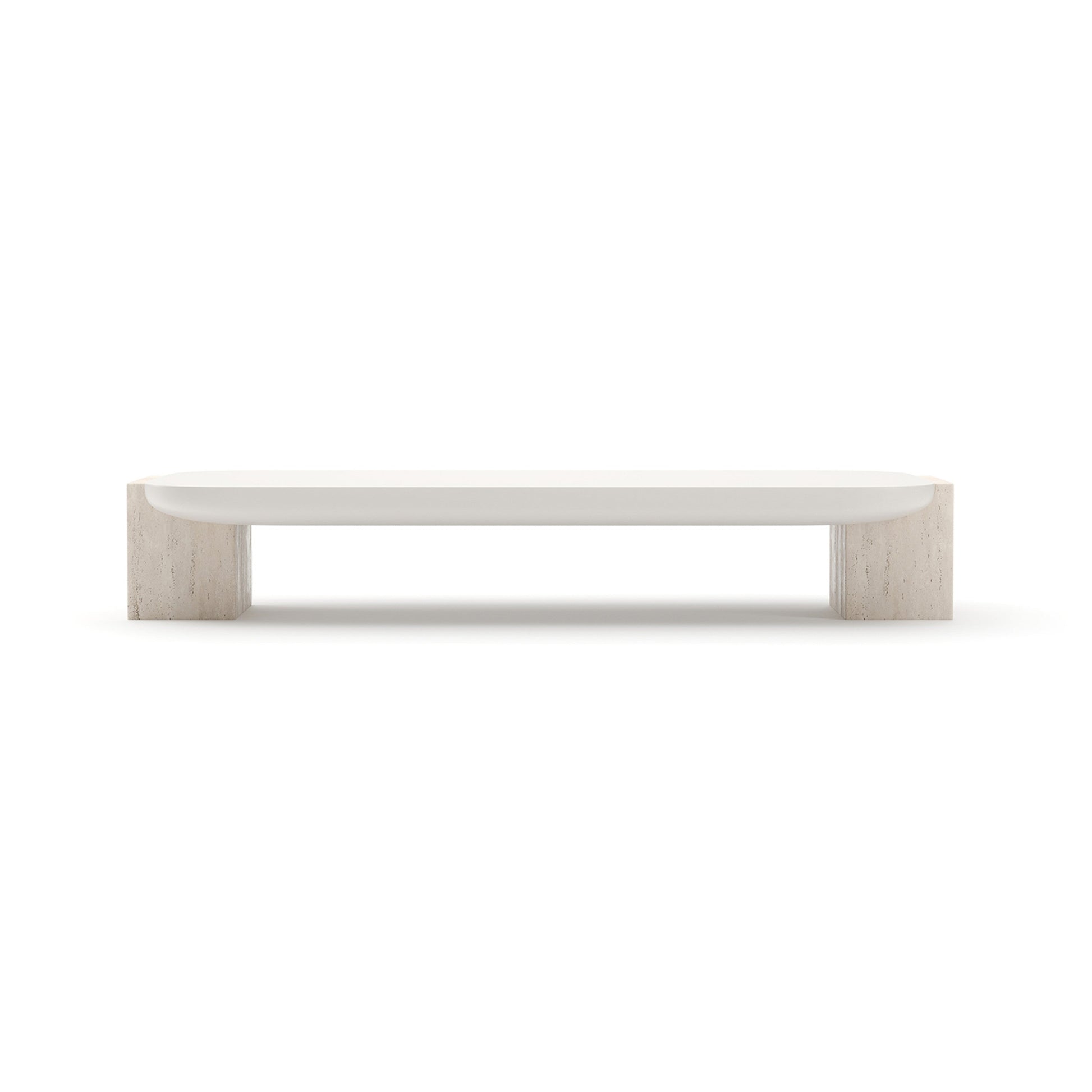 Overlap Rectangle Cocktail Table 70" by Caracole - view 2