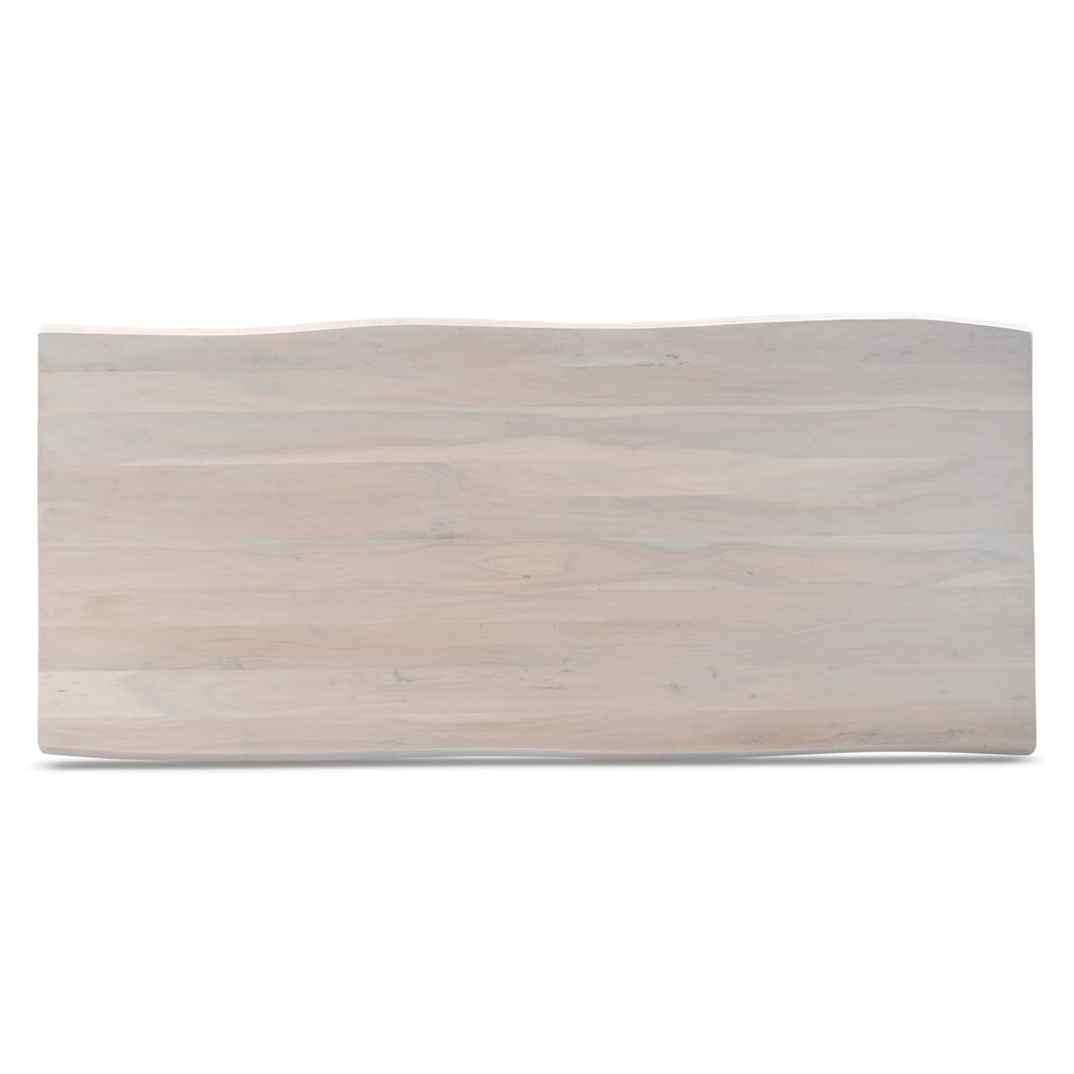 Brooks Dining Table X Base 40" x 92" White Wash Top - Black Base by Urbia - detail 4