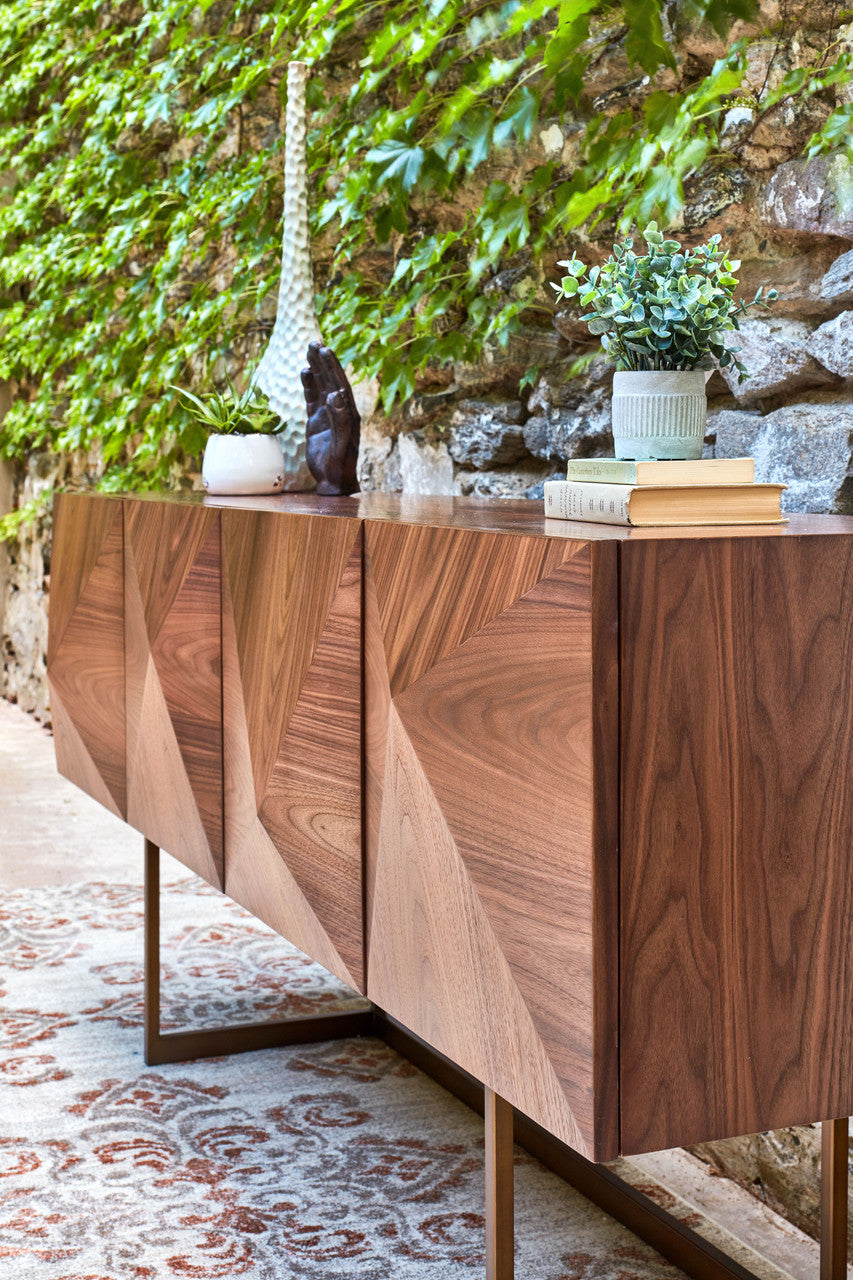 IE Series - Cube Buffet - Walnut