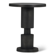 Elements - Liam - End Table - Antique Zinc