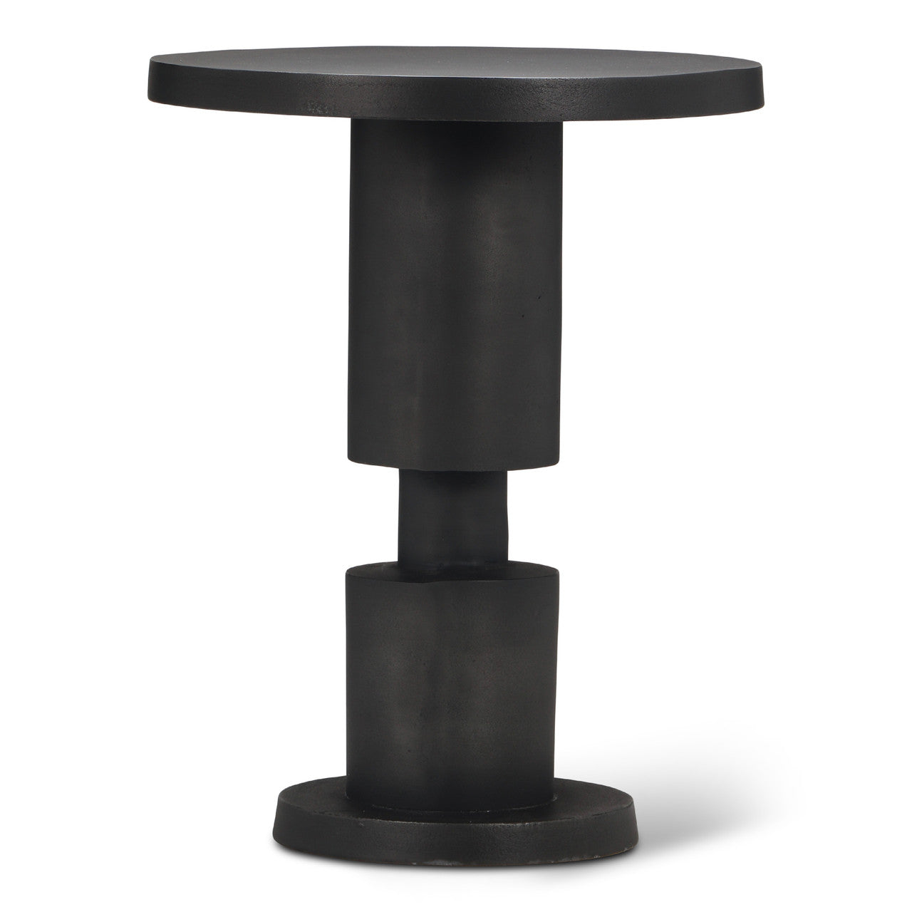Elements - Liam - End Table - Antique Zinc