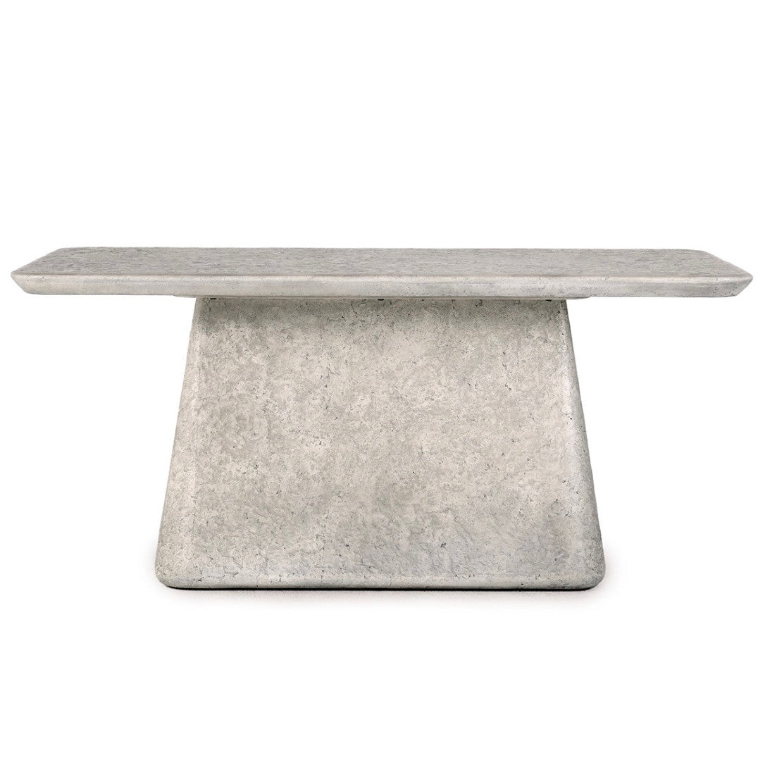 Clara Outdoor Concrete Dining Table 67"