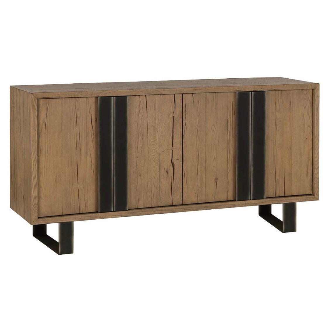 Danica 72" Reclaimed Wood and Iron Sideboard