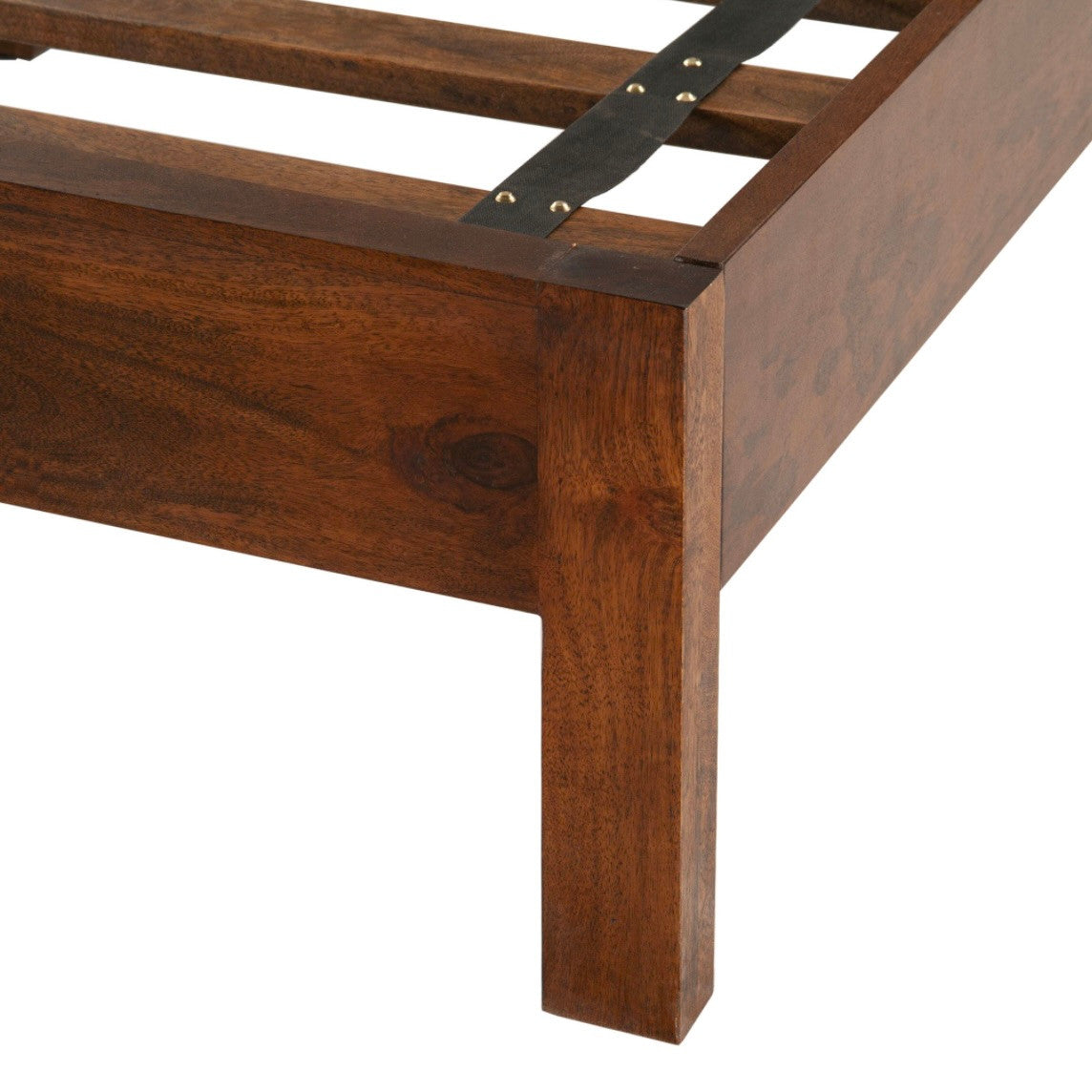 Zoey Contemporary Solid Wood King Bed