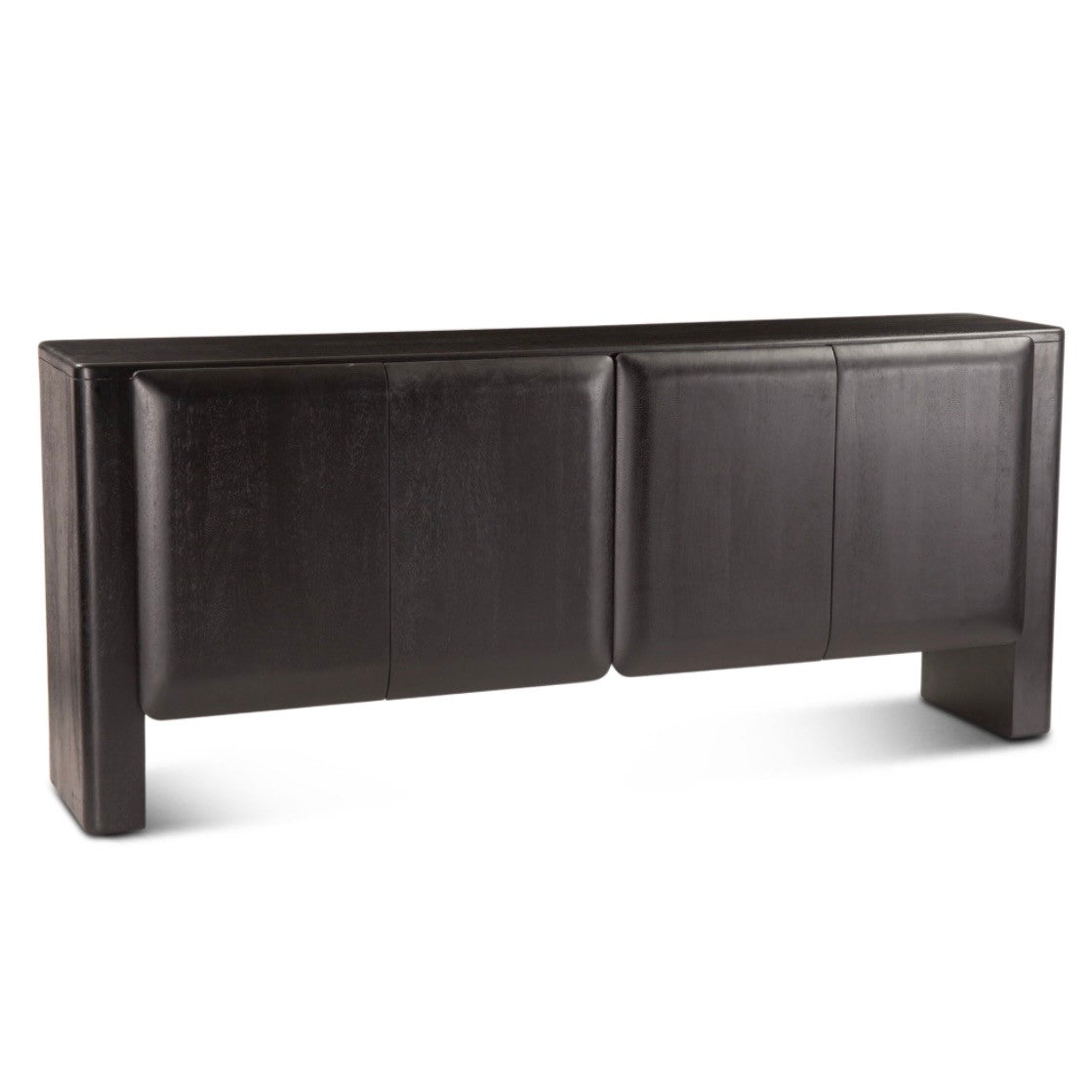 Helsinki 75" Mango Wood Sideboard Black