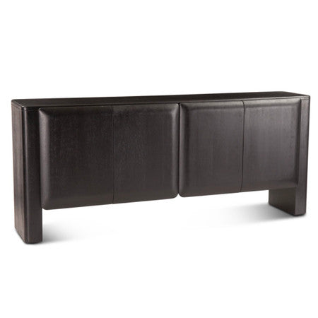 Helsinki 75" Mango Wood Sideboard Black