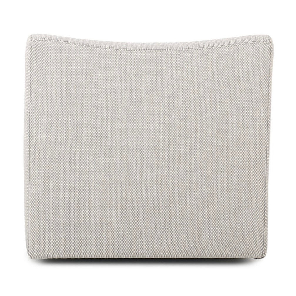 Atlas Outdoor Swivel Chair in Gray