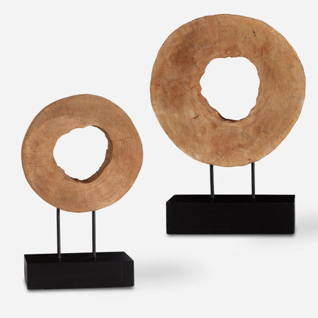 Ashlea Wooden Sculptures S/2