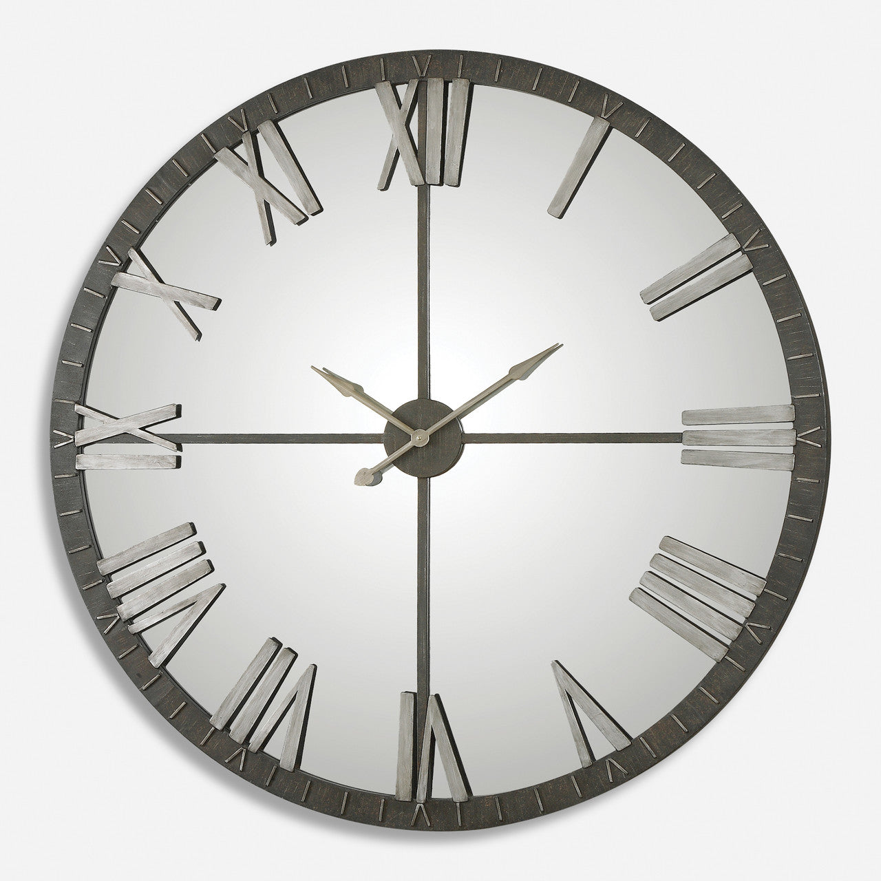 Uttermost Amelie Large Bronze Wall Clock | Zin Home – zinhome