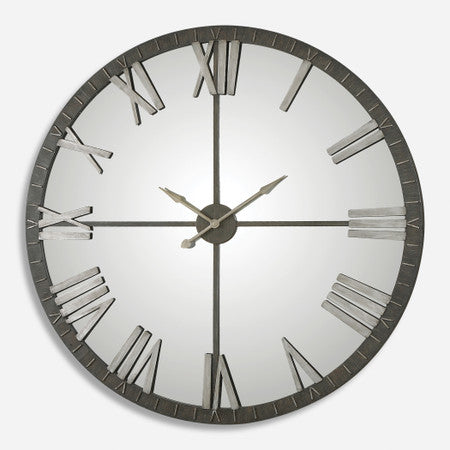 Amelie Large Bronze Wall Clock