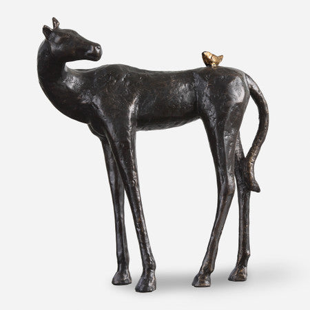 Hello Friend Horse Sculpture
