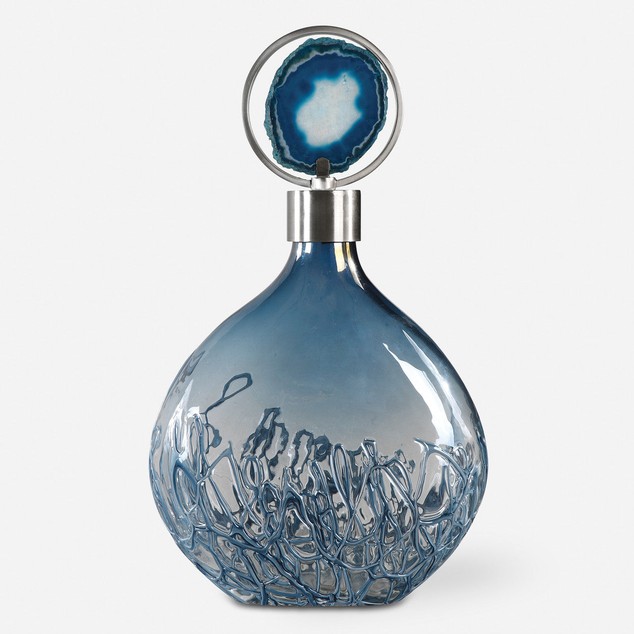 Uttermost Rae Sky Blue Vase