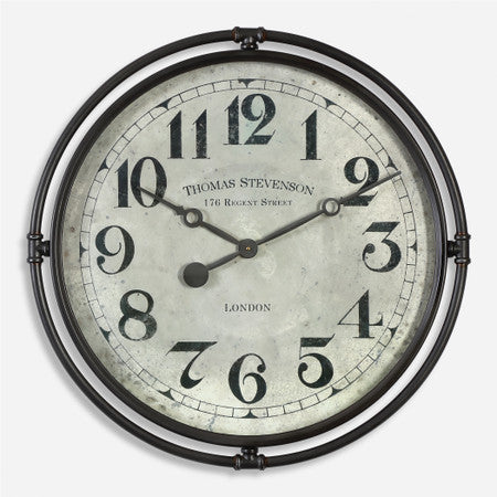 Nakul Industrial Wall Clock